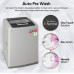Washing Machine: LG 7 Kg 5 Star Inverter TurboDrum Fully Automatic Top Loading Washing Machine (T70SPSF2Z, Waterfall Circulation, Smart Motion, Middle Free Silver)